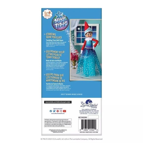 NWT – Elf on Shelf MagiFreez Twinkling Tiara Ball Gown - Picture 5 of 5